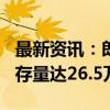 最新资讯：郎酒酱酒产能已达7.2万吨 实际贮存量达26.5万吨