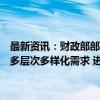 最新资讯：财政部部长蓝佛安：下一步将顺应人口发展变化形势和人民多层次多样化需求 进一步加大相关领域支出力度 更好惠及民生