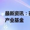 最新资讯：赛意信息：拟5000万元参与投资产业基金