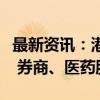 最新资讯：港股午评：恒生科技指数跌1.64% 券商、医药股下挫