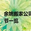 余姚搬家公司费用全解析：收费标准及服务细节一览