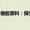 橡胶原料：探索其独特性质、应用及未来发展