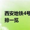 西安地铁4号线全程时间表：最新官方运营安排一览